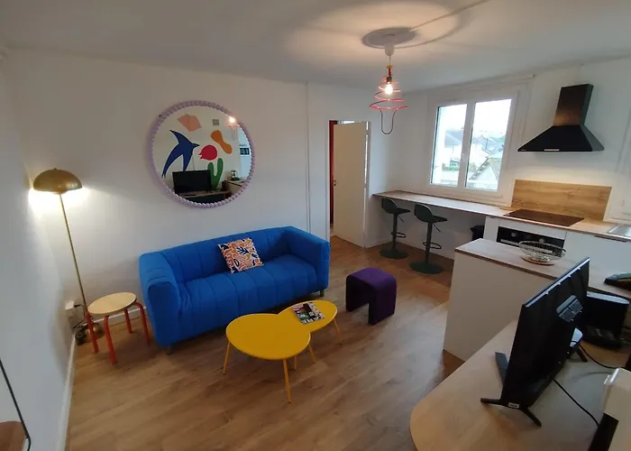 Le Memphis - T2 Gare - La Bonne Marienne * אנז'ה